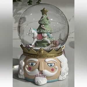 Martha Stewart Nutcracker Toy Land Snow Globe
